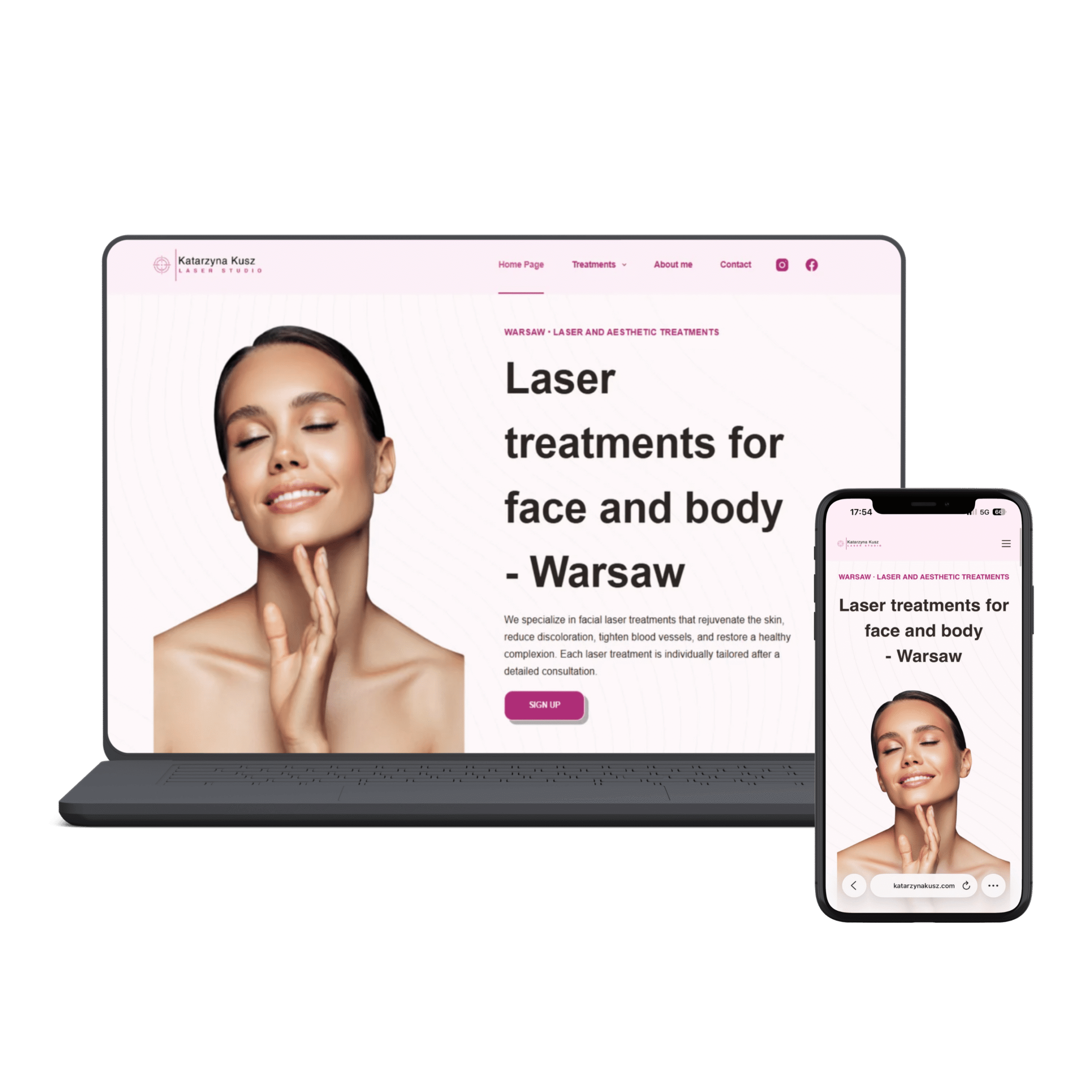 Aesthetic medicine office katarzynakusz.com