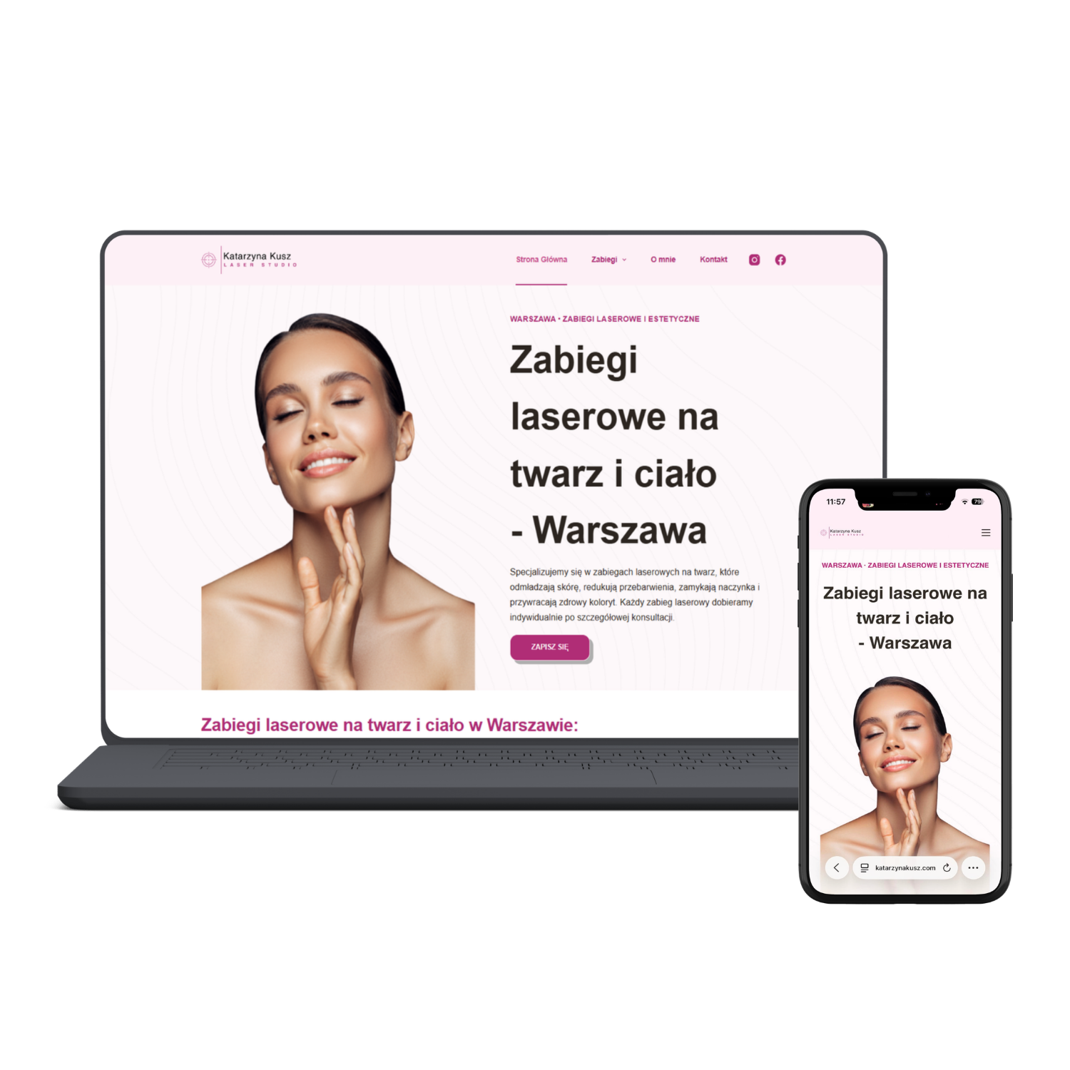 Aesthetic medicine office katarzynakusz.com